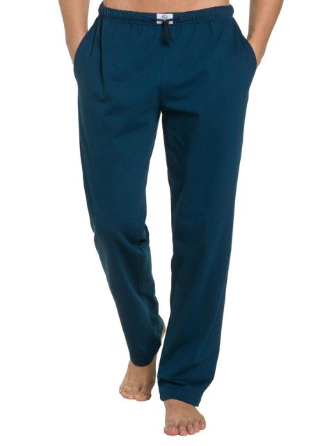 Haasis Bodywear Herren Pyjamahose Bio-Cotton 77113873 Gr. M in navy