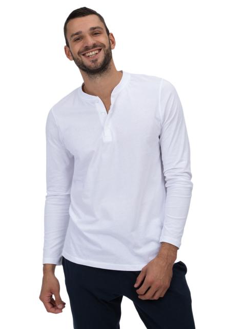 Haasis Bodywear Herren Shirt 1/1 Arm Bio-Cotton 77110062 Gr. XL in weiss weiss | XL
