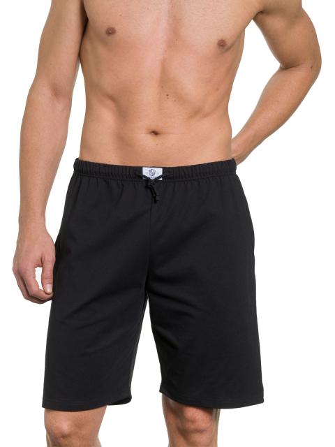 Haasis Bodywear Herren Bermuda Bio-Cotton 77111863 Gr. XXXXL in schwarz schwarz | XXXXL