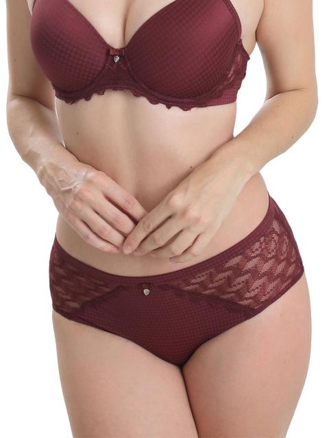 Sassa Panty Beautiful Classic 34349 Gr. 42 in Red wine Red wine | 42