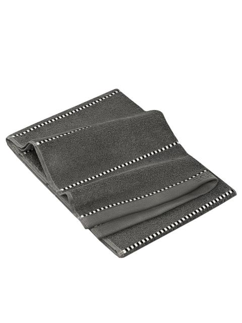 Esprit Handtuch BOX STRIPES 1184027400 Gr. 50 x 100 cm in grey steel grey steel | 50 x 100 cm