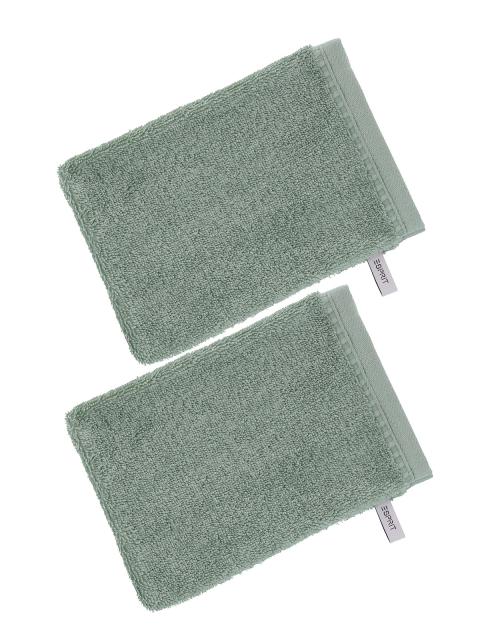 Esprit Waschhandschuh MODERN SOLID 1187515305 Gr. [Vossen_Vossen_Textilware] in soft green soft green | 22 x 16 cm