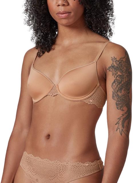 Skiny Spacer BH Bamboo Lace 080584 Gr. 80 D in bronze