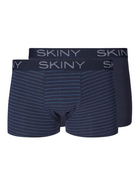 Skiny Herren Pant 2er Pack Cotton Multipack 086487 Gr. XL in stripe selection
