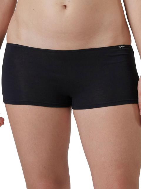 Skiny Damen Low Cut Pant Cotton Essentials 080904 Gr. 38 in black black | 38