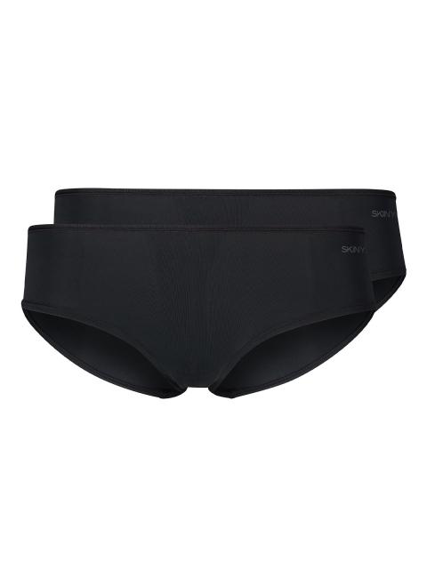 Skiny Damen Panty 2er Pack Micro Advantage 085723 Gr. 42 in black black | 42