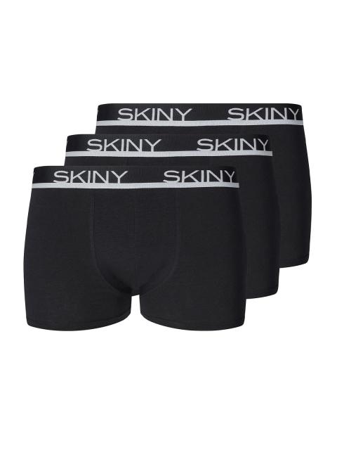Skiny Herren Pant 3er Pack Cotton Multipack 086840 Gr. M in black black | M
