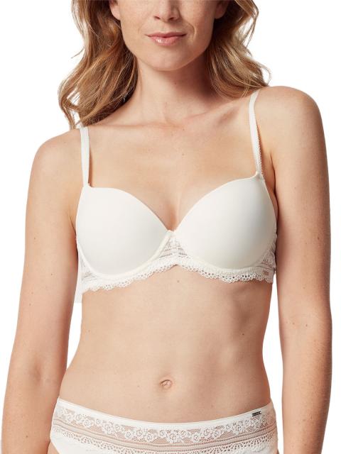Huber Push-up BH hautnah Micro Lace 015585 Gr. 80 A in ivory ivory | 80 | A