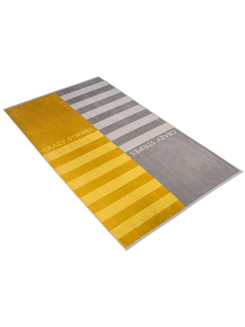 Vossen Strandtuch Crazy Stripes 1192660001 Gr. 100 x 180 cm in ginko ginko | 100 x 180 cm