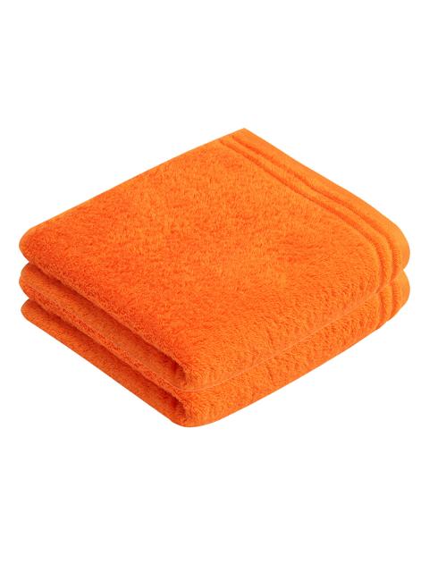 2er Pack Handtuch Calypso feeling 1194582550 Gr. 60 x 110 cm in orange orange | 60 x 110 cm