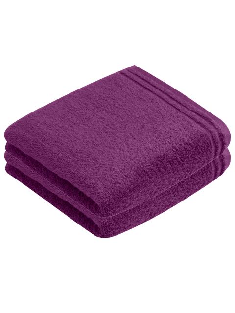 2er Pack Handtuch Calypso feeling 1194588590 Gr. 60 x 110 cm in purple purple | 60 x 110 cm