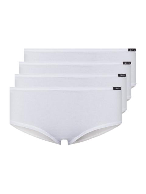 Skiny 4er Pack Damen Panty Cotton Advantage 082654 Gr. 40 in white white | 40