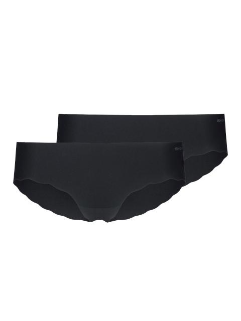 Skiny 2er Pack Damen Panty Micro Essentials 085719 Gr. 40 in black black | 40