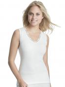2er Sparpack Angora Damen-Unterhemd ohne Arm 8050910 2