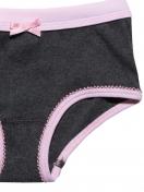 Sweety for Kids Mädchen Hipster Doppelripp 5086 Gr. 140 in carbon 2