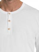 Kumpf Body Fashion Herren langarm Shirt Bio Cotton 99161062 Gr. 4 in weiss 2