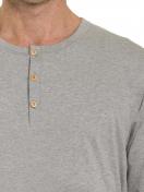 Kumpf Body Fashion Herren langarm Shirt Bio Cotton 99161062 Gr. 8 in stahlgrau-melange 2