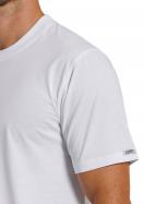 Kumpf Body Fashion HerrenT-Shirt 1/2 Arm 2er Pack Bio Cotton 99161143 Gr. 5 in weiss 2