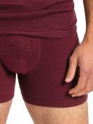 Kumpf Body Fashion Herren Pants 2er Pack Bio Cotton 99606413 Gr. 4 in rubin 2