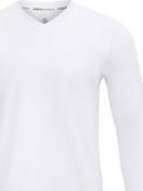 Haasis Bodywear Herren V-Shirt 1/1 Arm Bio-Cotton 77110063 Gr. XXL in weiss 2