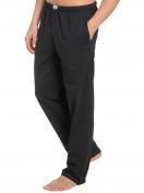 Haasis Bodywear Herren Pyjamahose Bio-Cotton 77111873 Gr. XXXXL in schwarz 2