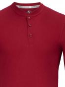 Haasis Bodywear Herren Shirt 1/1 Arm Bio-Cotton 77114062 Gr. XXL in weinrot 2