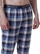 Skiny Herren Hose lang Night In Mix & Match 080511 Gr. XXL in crownblue check 2