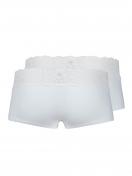 Skiny Damen Pant 2er Pack CottonLace Essentials 080604 Gr. 36 in white 2