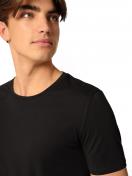 Skiny Herren Shirt kurzarm Cotton Fresh 080983 Gr. XL in black 2