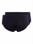 Skiny Damen Panty 2er Pack Cotton Advantage 082654 Gr. 36 in black 2