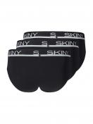 Skiny Herren Brasil Slip 3er Pack Cotton Multipack 086839 Gr. XL in black 2