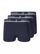Skiny Herren Pant 3er Pack Cotton Multipack 086840 Gr. S in crown blue 2