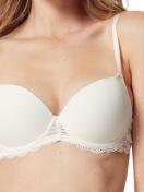 Huber Push-up BH hautnah Micro Lace 015585 Gr. 80 A in ivory 2