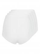 Huber Damen Maxi Slip 4er Pack Cotton 4 Pack 015816 Gr. 46 in white 2