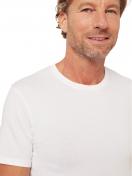 Huber Herren T-Shirt hautnah Casual Cotton 110054 Gr. L in white 2
