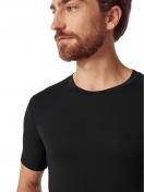 Huber Herren Shirt kurzarm hautnah Soft Modal 112589 Gr. 3XL in black 2