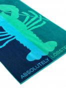 Vossen Strandtuch Absolutely Lobster 1192650003 Gr. 100 x 180 cm in deep blue 2