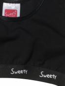 Sweety for Kids Mädchen Bustier Single Jersey 5501 Gr. 176 in schwarz 3