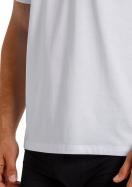 Kumpf Body Fashion HerrenT-Shirt 1/2 Arm 2er Pack Bio Cotton 99161143 Gr. 5 in weiss 3