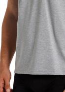 Kumpf Body Fashion Herren T-Shirt 1/2 Arm Bio Cotton 99161153 Gr. 8 in stahlgrau-melange 3