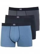 Kumpf Body Fashion Herren Pants 3er Pack Bio Cotton 99933413 Gr. 7 in multi colored 3