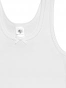 Haasis Bodywear 5er Pack Mädchen Unterhemd Bio-Cotton 55501601 Gr. 104 in weiss 3