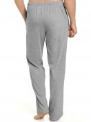 Haasis Bodywear Herren Pyjamahose Bio-Cotton 77112873 Gr. XXXL in grau-meliert 3
