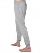 Haasis Bodywear Herren Jogpants Bio-Cotton 77112876 Gr. XL in grau-meliert 3