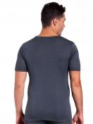 Haasis Bodywear Herren Shirt Wolle-Seide 77171153 Gr. XL in stahlgrau 3