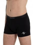 Haasis Bodywear 2er Pack Herren Pants Bio-Cotton 77251413 Gr. M in schwarz 3