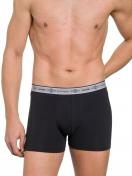 Haasis Bodywear 3er Pack Herren Pants Bio-Cotton 77351413 Gr. S in schwarz 3