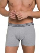 Haasis Bodywear 3er Pack Herren Pants Bio-Cotton 77352413 Gr. S in grau-meliert 3
