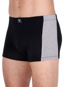 Haasis Bodywear 3er Pack Herren Pants Bio-Cotton 77381413 Gr. XL in schwarz-grau-melange 3