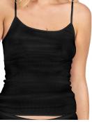 Nina von C. Damen Trägerhemd Fine Cotton 70 310 111 0 Gr. 42 in schwarz 3